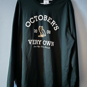 October's Very Own Midnight Green Long Sleeve Shirt